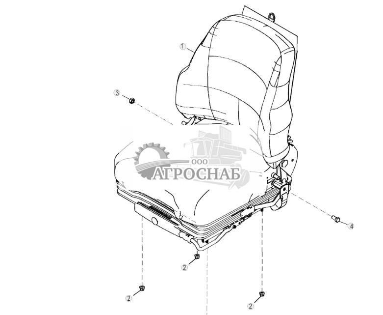 Сиденье с пневматической подвеской (тканевая обивка) - ST2490 253.jpg